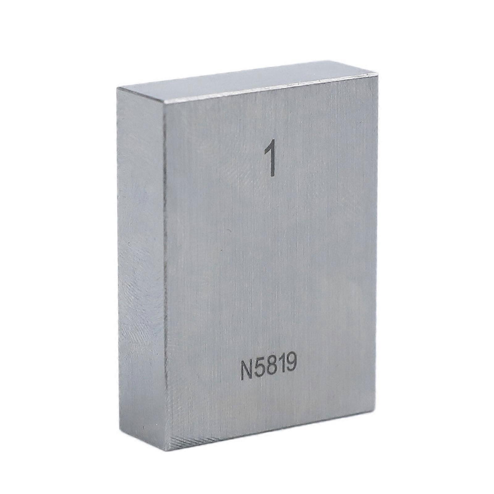 Temperature Compensated Steel Measuring Gage Block Suitable for Precise Tool Maintenance Technical Workshop Environment Multicolor