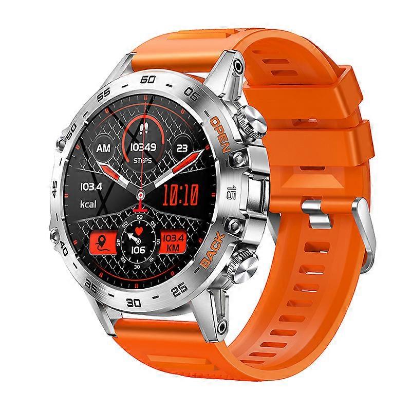 K52 Smart Watch with BT Call for Android/iOS 1.39'' Large IPS Screen Smartwatch Heart Rate Sleep Step Monitor Waterproof Sport