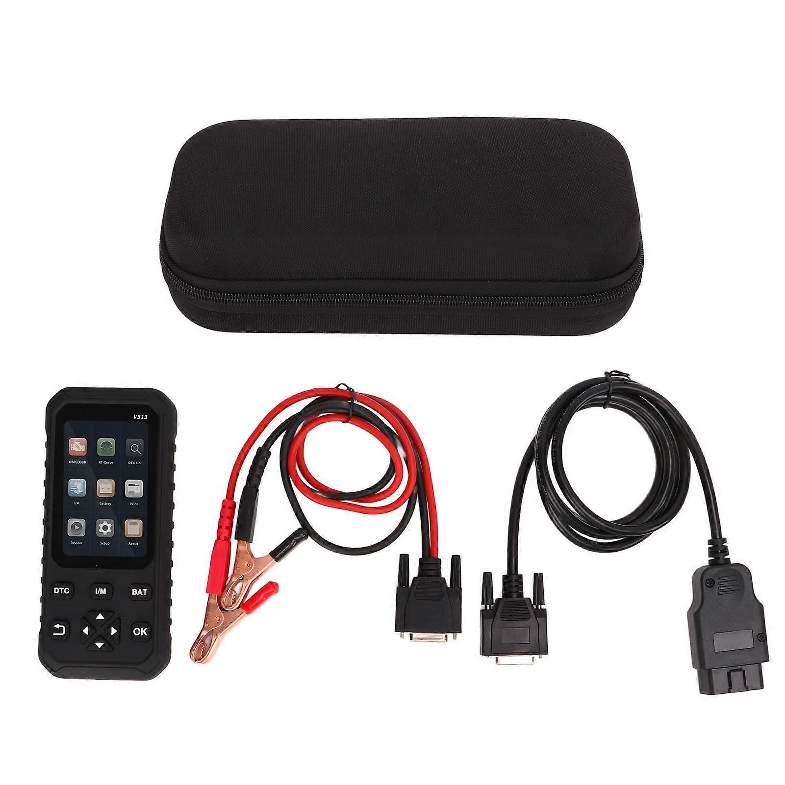 Fault Code Reader for Cars with OBD2 Scanner & Battery Test