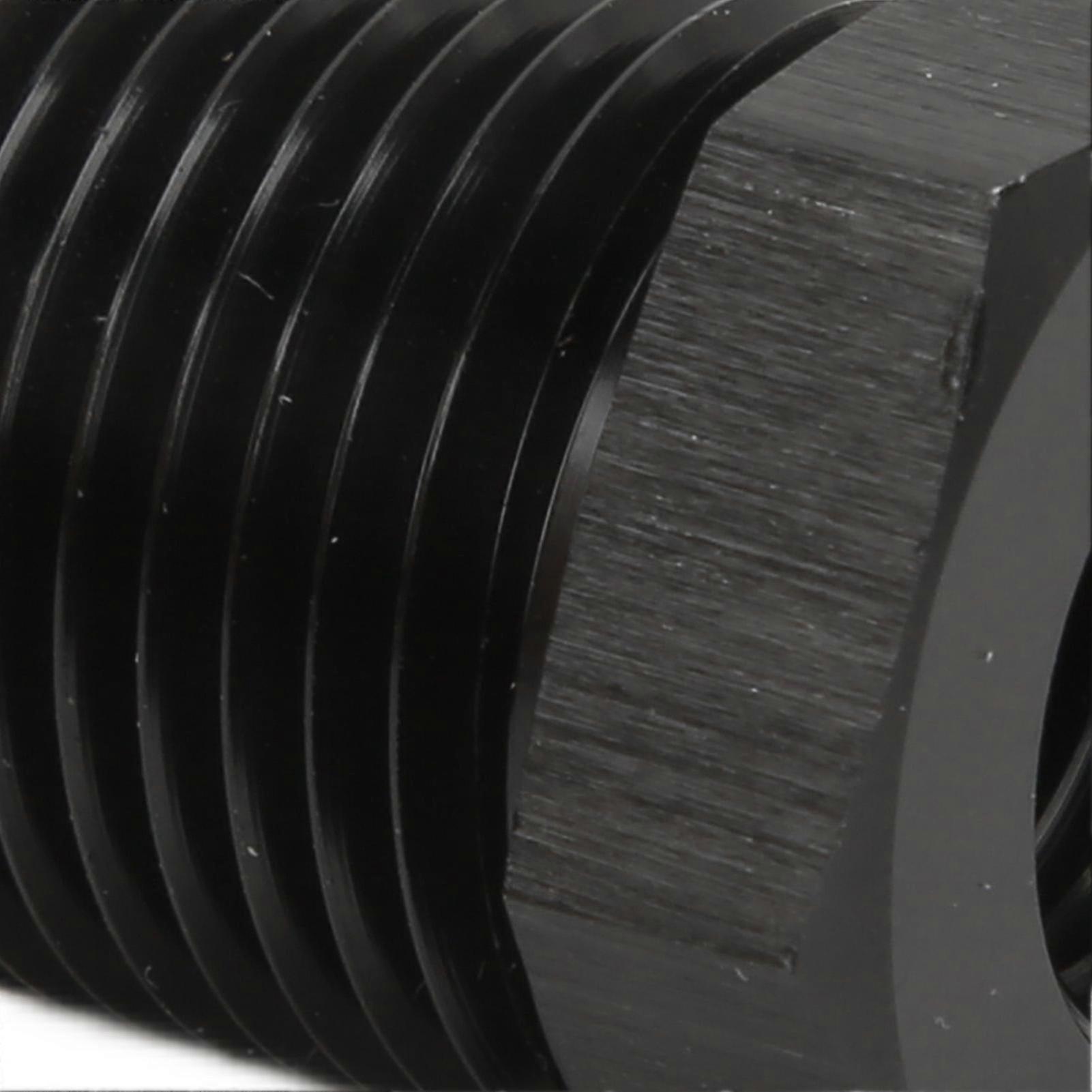 1/4" to 1/8" NPT Reducer Adapter Black Pipe Fitting Automotive Accessory