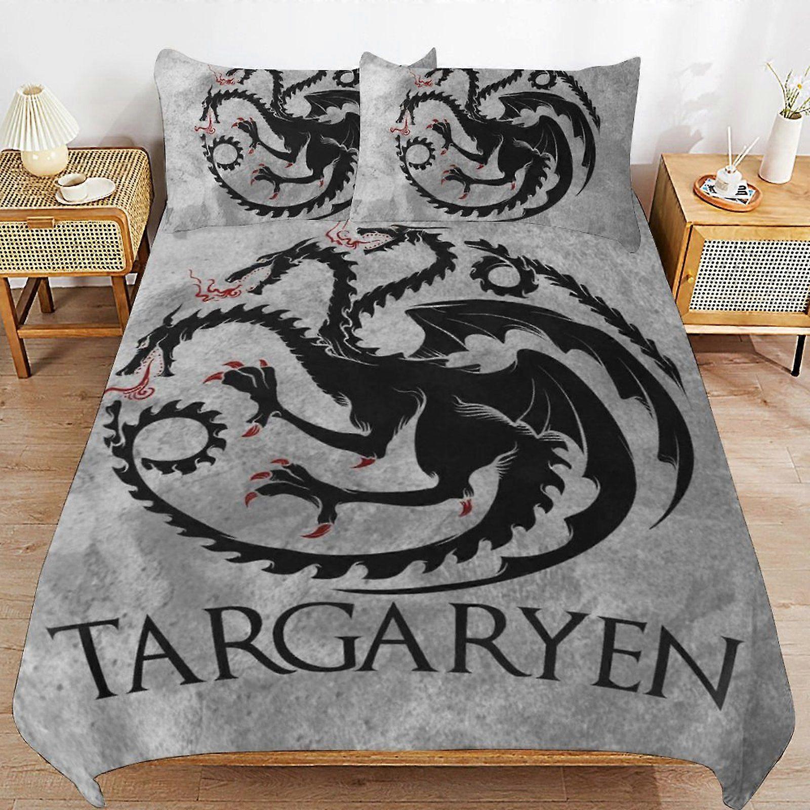 u257 Game of Thrones Gentle Touch Easy Maintenance Machine Friendly Soft Layer Duvet Cover Sets Bedroom Addition n257