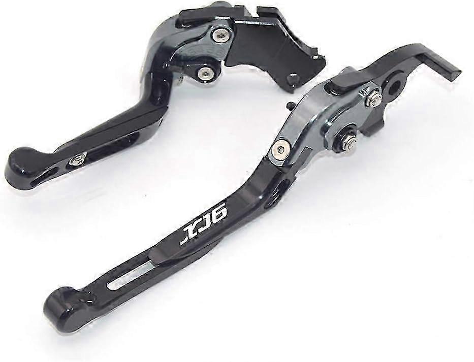 Cnc Extendable Folding Motorcycle Adjustment Brake Clutch Levers For Yamaha Xj6 Diversion 2009-2015