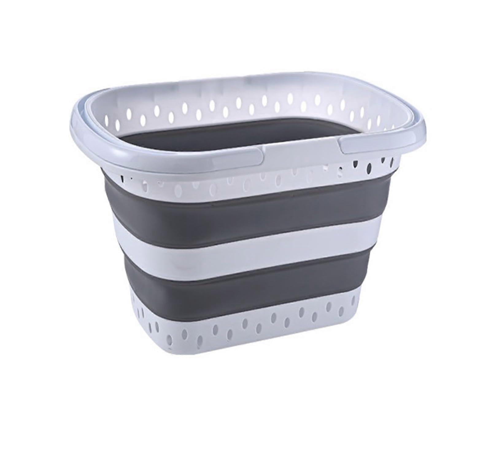 LargeCapacity Foldable Portable 13Gallon Collapsible Easy To Assemble Black