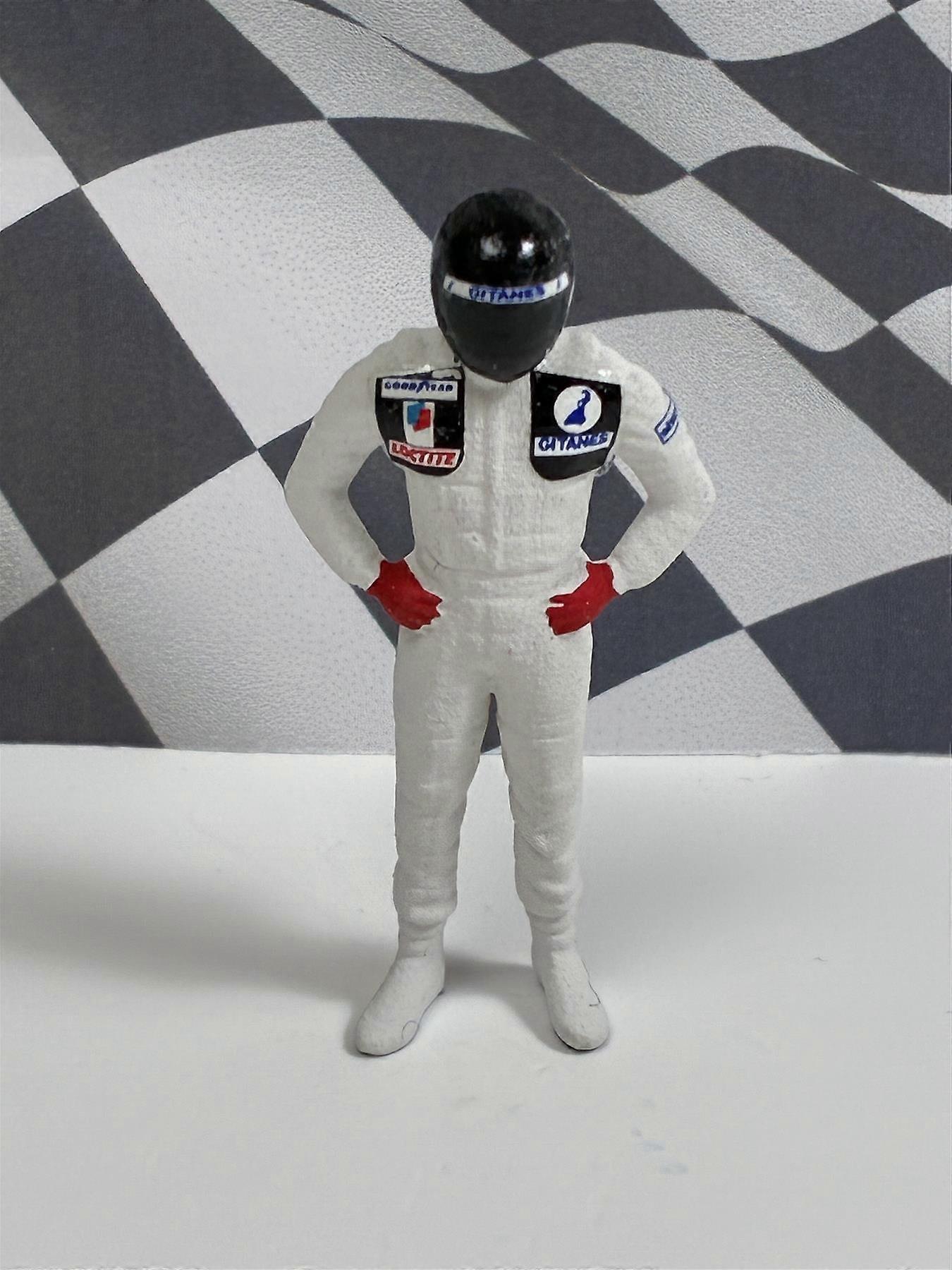 Jacques Laffite Ligier 1:43 Scale Figure Cartrix CT046