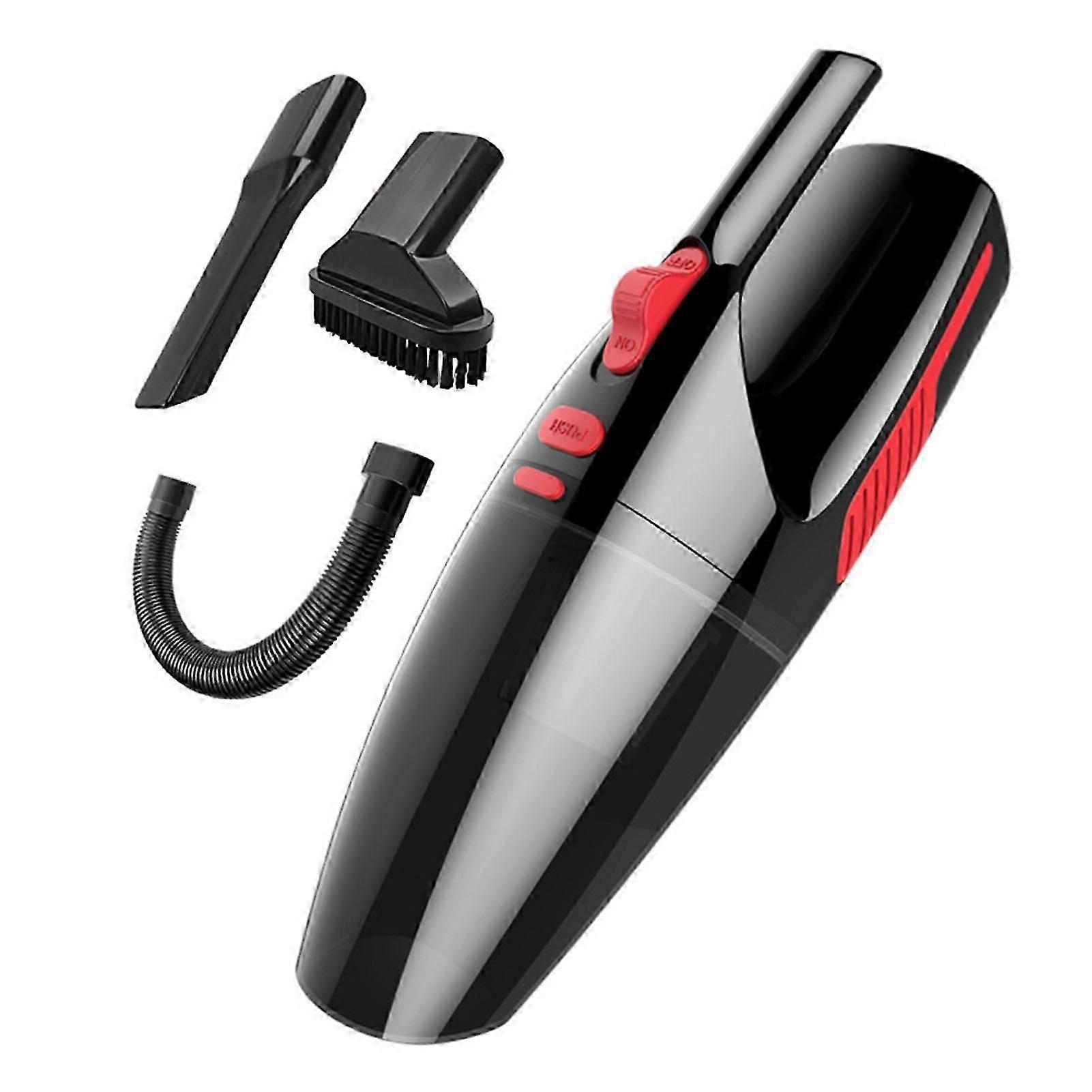 120W Cordless Handheld Vacuum Cleaner for Wet and Dry Use, Portable Design Ideal for Car and Home Cleaning