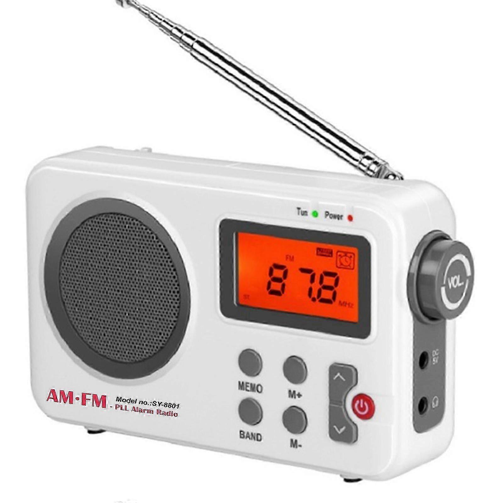 Portable Digital Radio LCD Display FM AM Radio with Speaker Memory Function SZRH