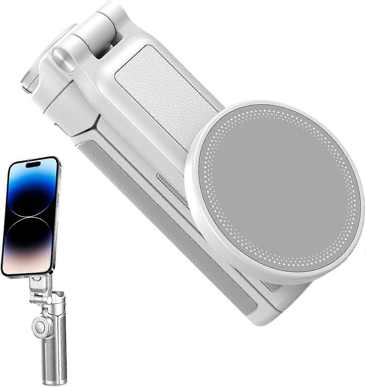 Universal Magnetic Selfie Stick Tripod, Five Section Telescopic Adjustable Pocket Folding Stand | Small Selfie Stick Tripod for Content Shooting