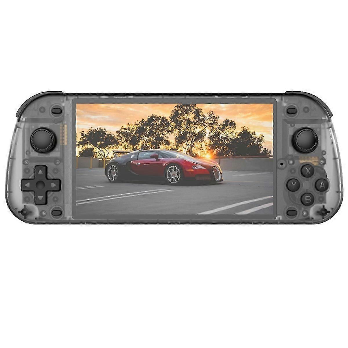 R50S Retro Handheld Game Console128GB Linux System Black