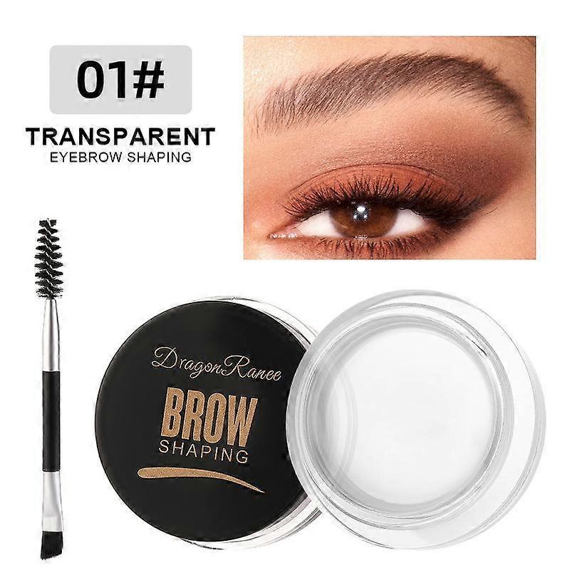 Wild Brow Brow Cream Styling Eyebrow Pencil Glue Eyebrow Styling Cream Dyeing Cream Solid Glue Soap Wax White Eyebrow Cream