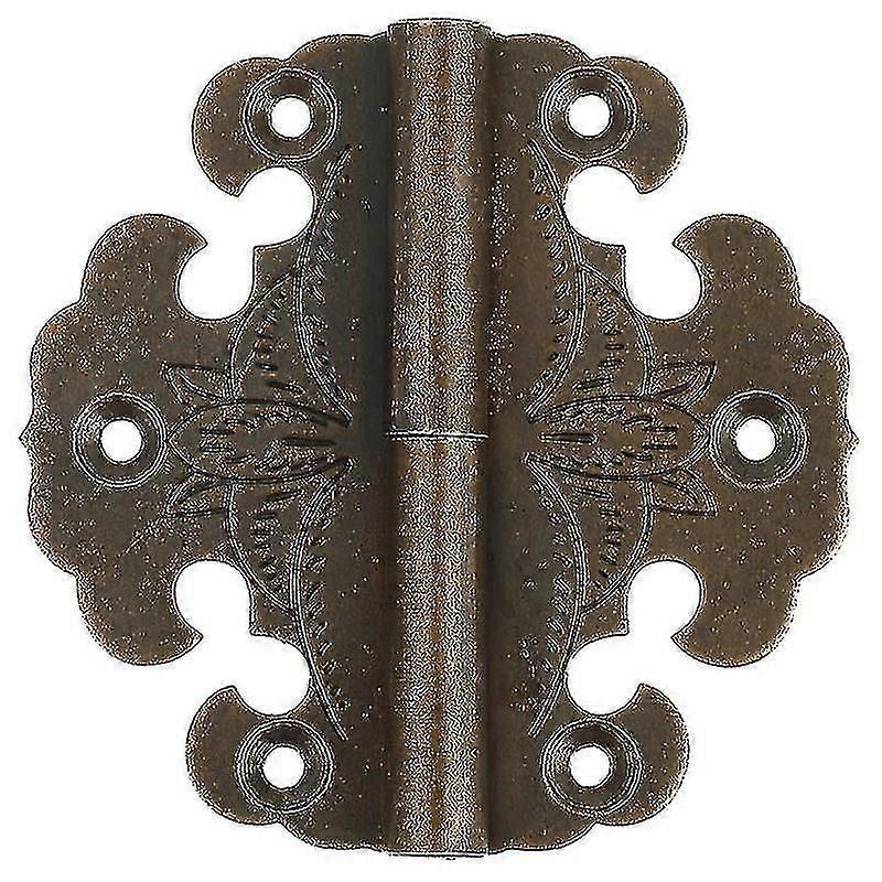 1pc Vintage Wooden Box Hinge Antique Hinges Multifunctional Metal Hinge