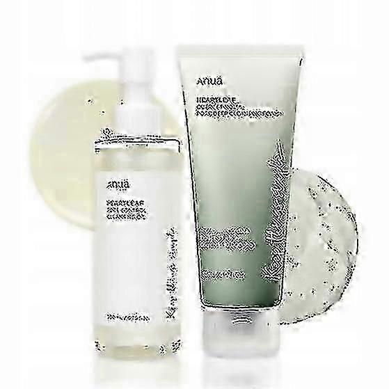 For Anua Double Cleansing Duo Set Cleansing Oil Foam