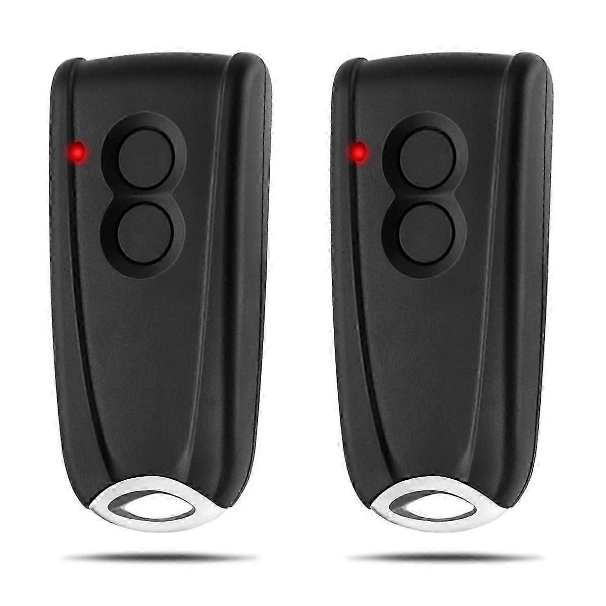 2pcs Garage Opener Remote Control for RSC2-433, RSE2-433, RSZ1-433, Gate Handheld Transmitter for Lift