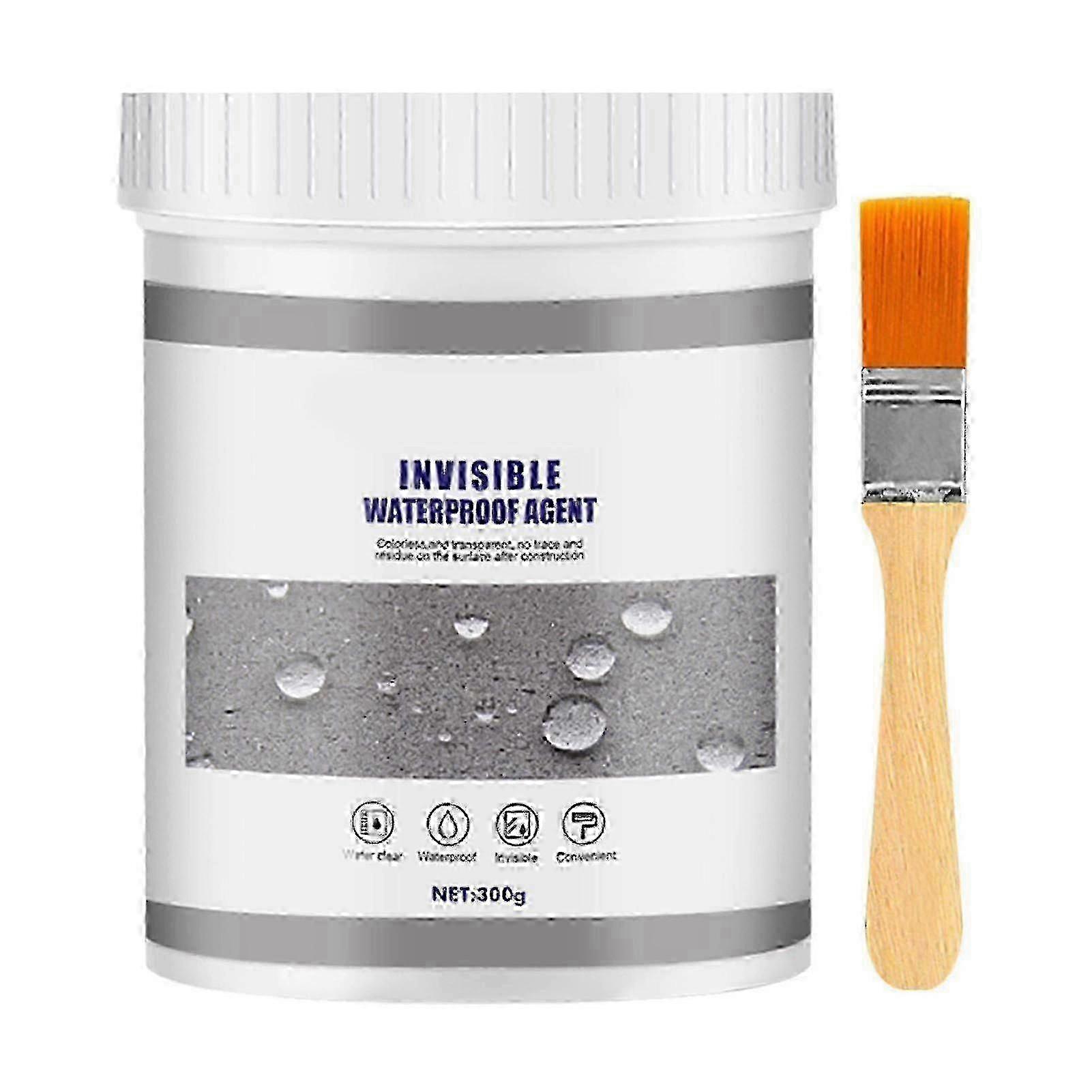 Jaysuing Waterproof Agent Transparent Anti Leaking Invisible Insulation Sealant With Brush For Wall Tile Cement