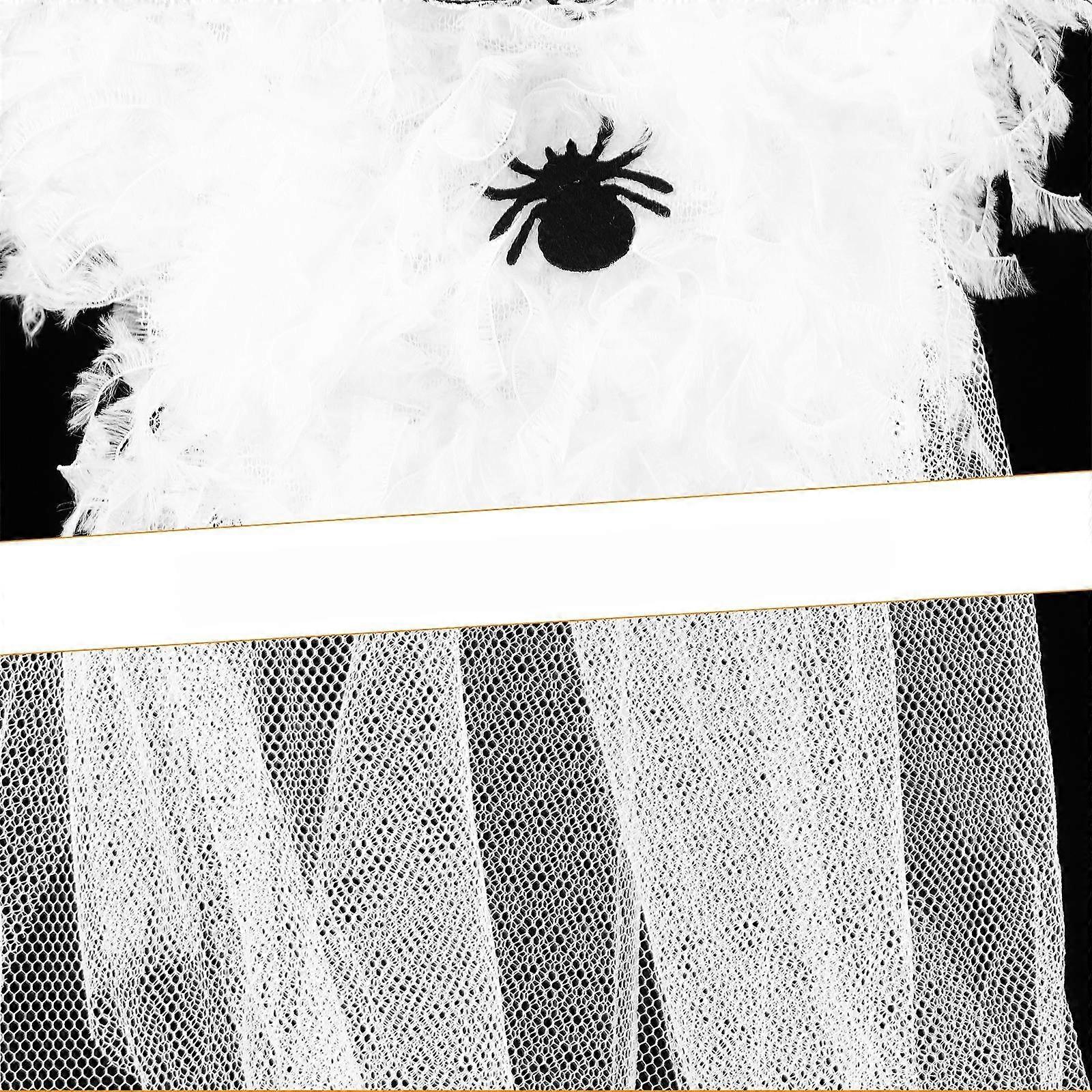 Halloween Fabric Ghost Hanging Decor for Outdoor Use 2Pcs