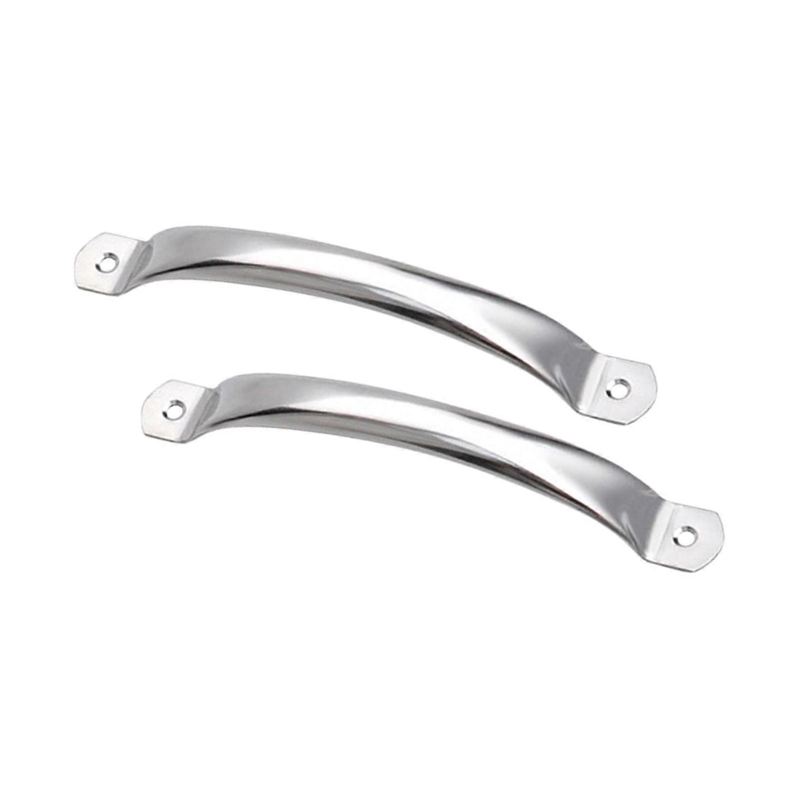 Stainless Steel Drawer Handle Multipurpose Hardware For Furniture Door Cutting Boards Child Safe Rounded Corners Mounting Solution  9