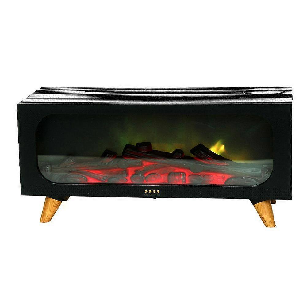 3D Air Humidifier Aroma Simulation Flame LED Decorative Craft Timer