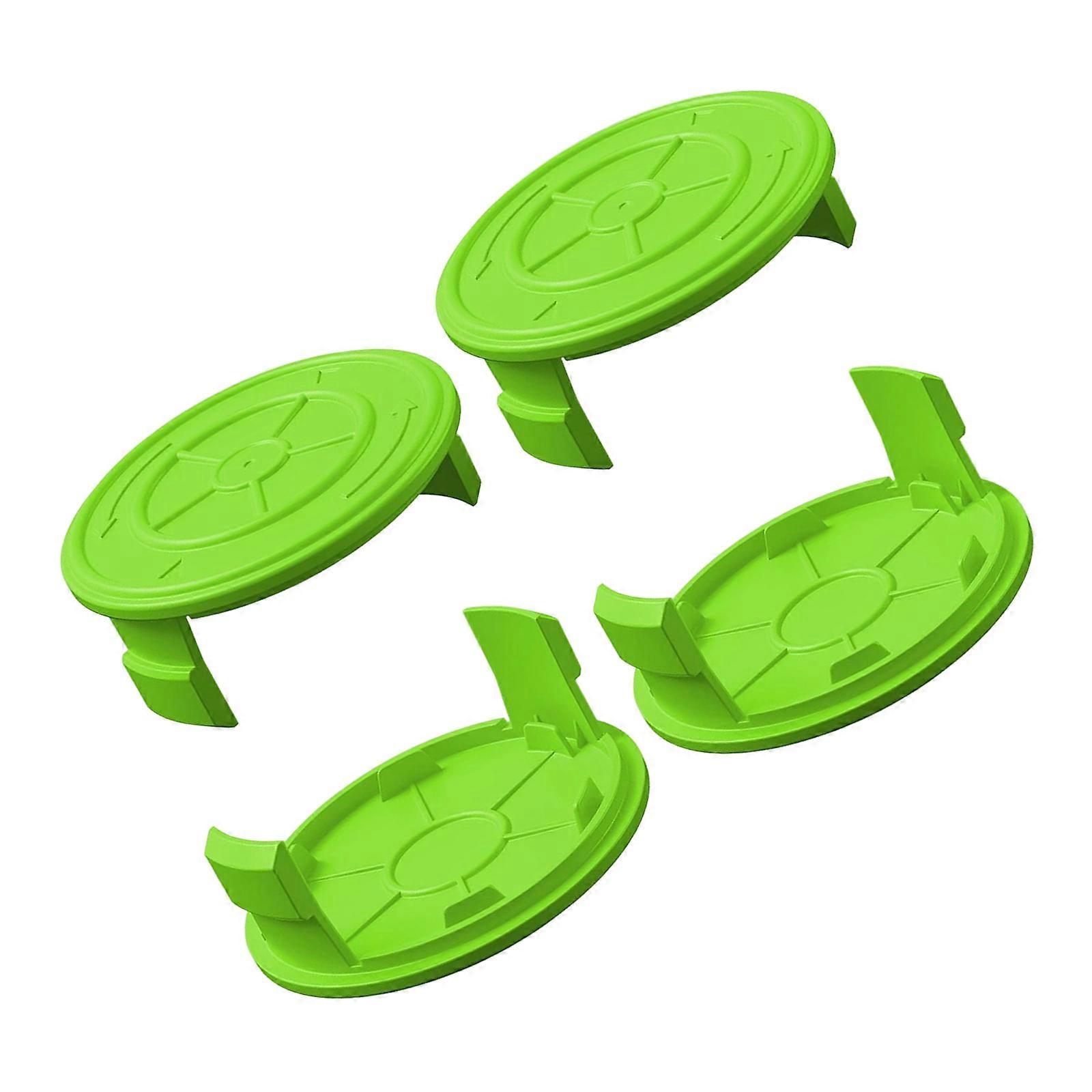 4PCS Quick Install Trimmer Coil Cover Cap Universally Fit for Mowers Tool Compactly Storage Friendly Ergonomic Design Multicolor