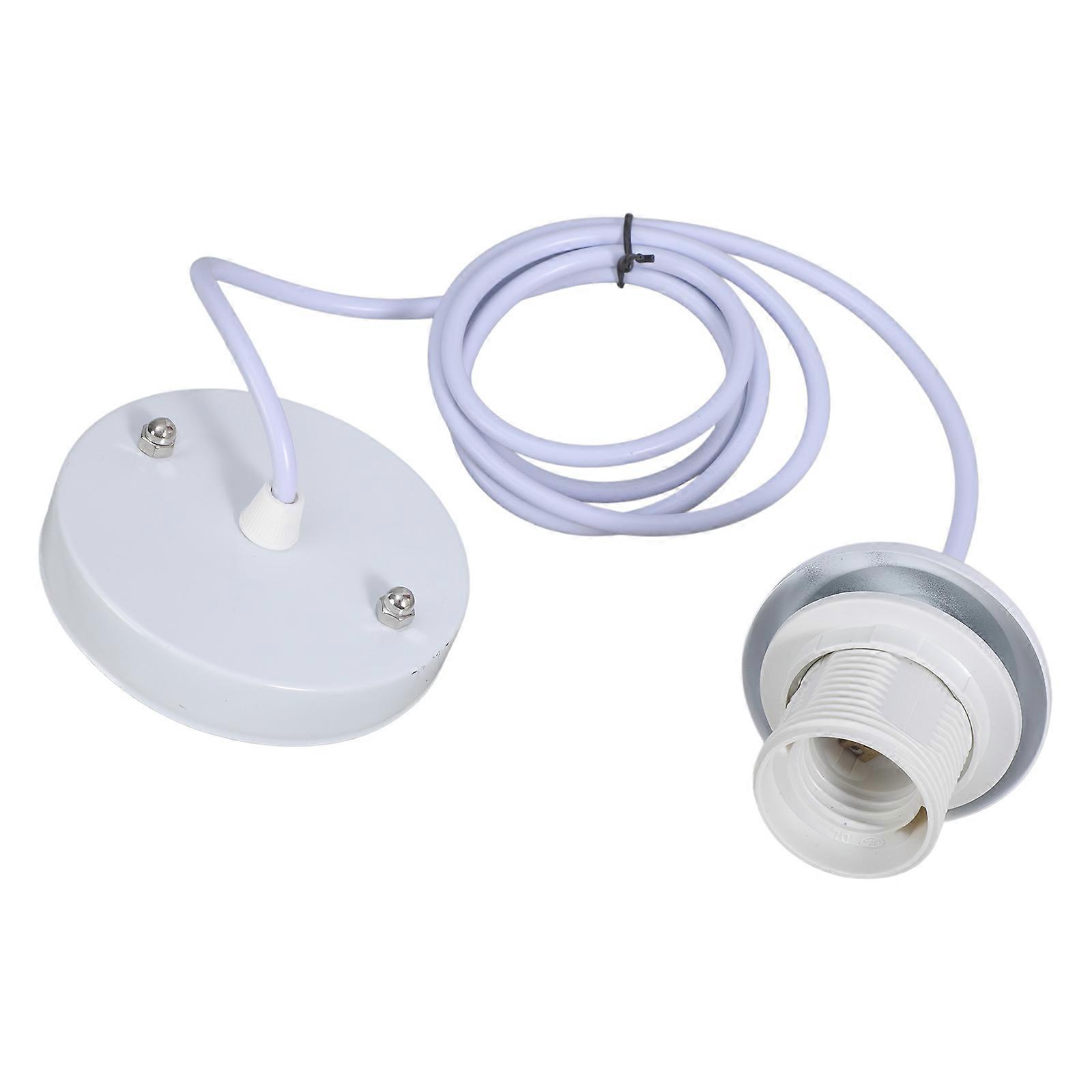 Ceiling Lamp Holder Socket Lamp Base E27 Hanging Lamp Holder With 1.5m Hanging Wire for LED Pendant Light Enduring Multicolor