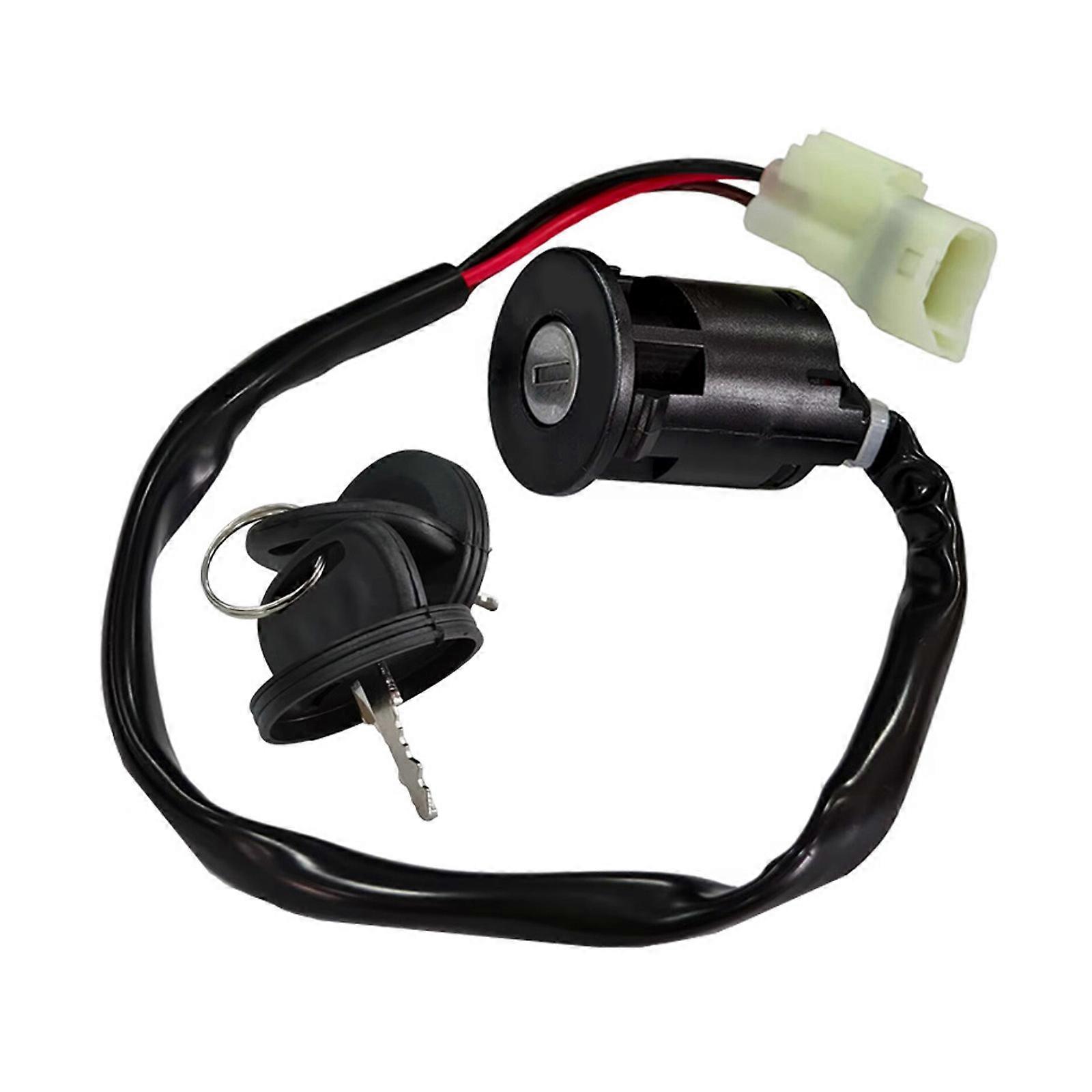 High Performances Motorcycle Ignition Key Lock Assembly Provides Secure Engine Activation Across Multiple Bike Models Multicolor
