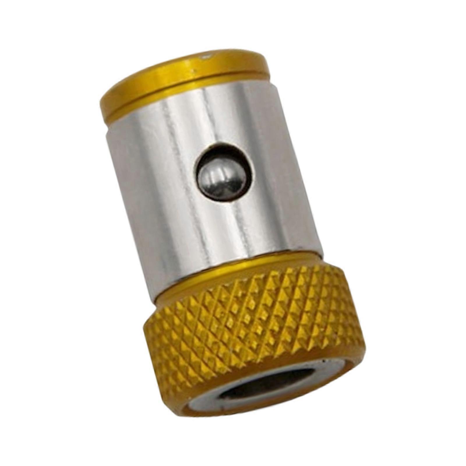 Screwdriver Bit Magnetizer  Professional Magnetic Tool for Screwdriver Tips Screw Bit Practical Small Repairing Tool  Yellow