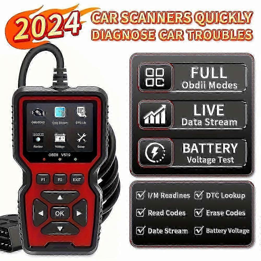 Car Diagnostic Scan Tool Engine Fault Code Reader OBD2 Scanner
