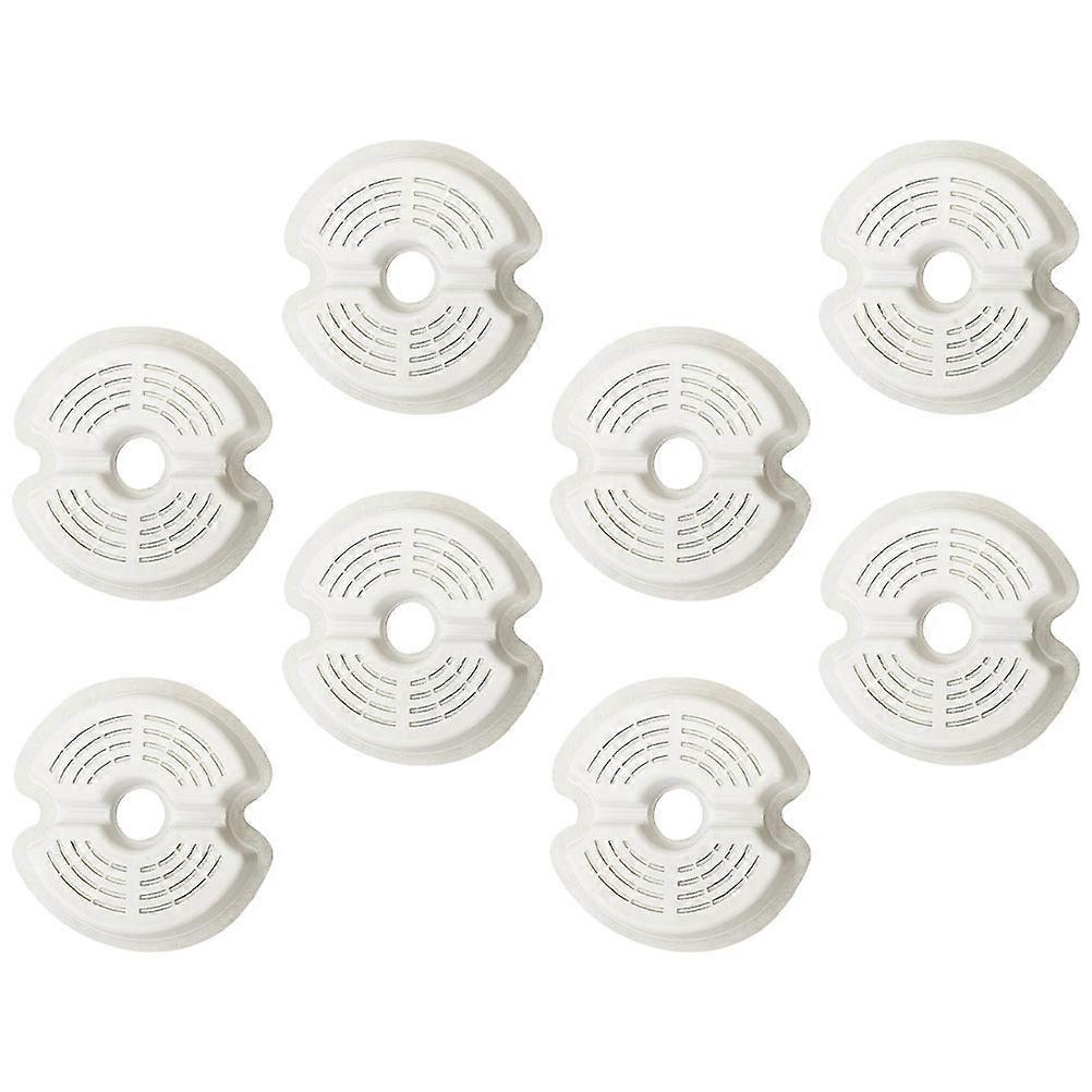 Pet Fountain Filter Replacement Round Notch Filter 2Sets for Cleaner Water