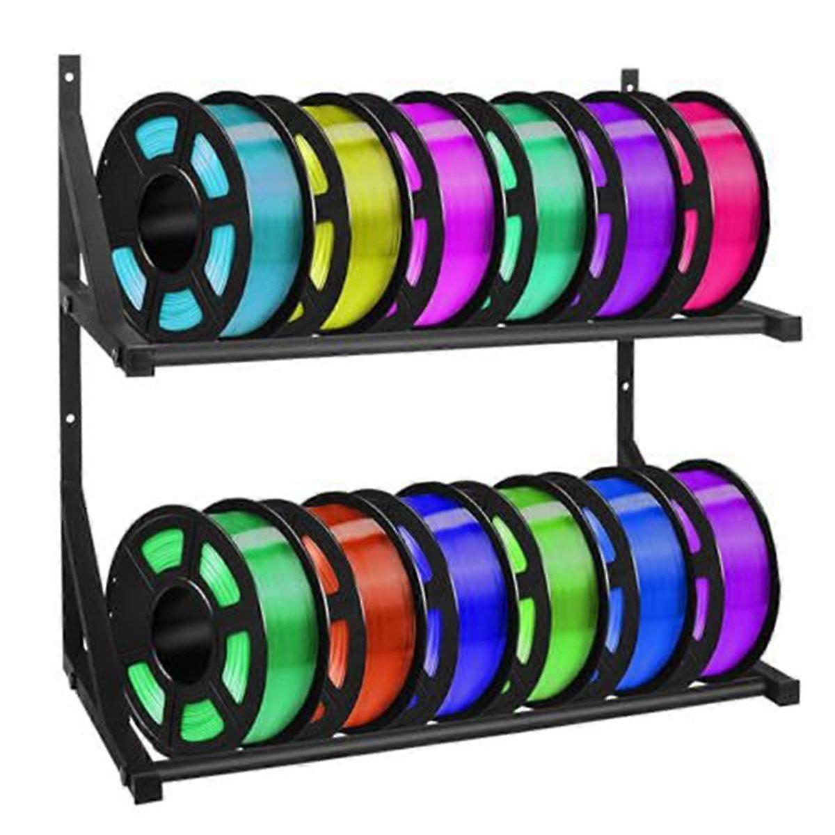 Wall Mount Filament Storage Rack- 3D Printer Filament Storage Rack