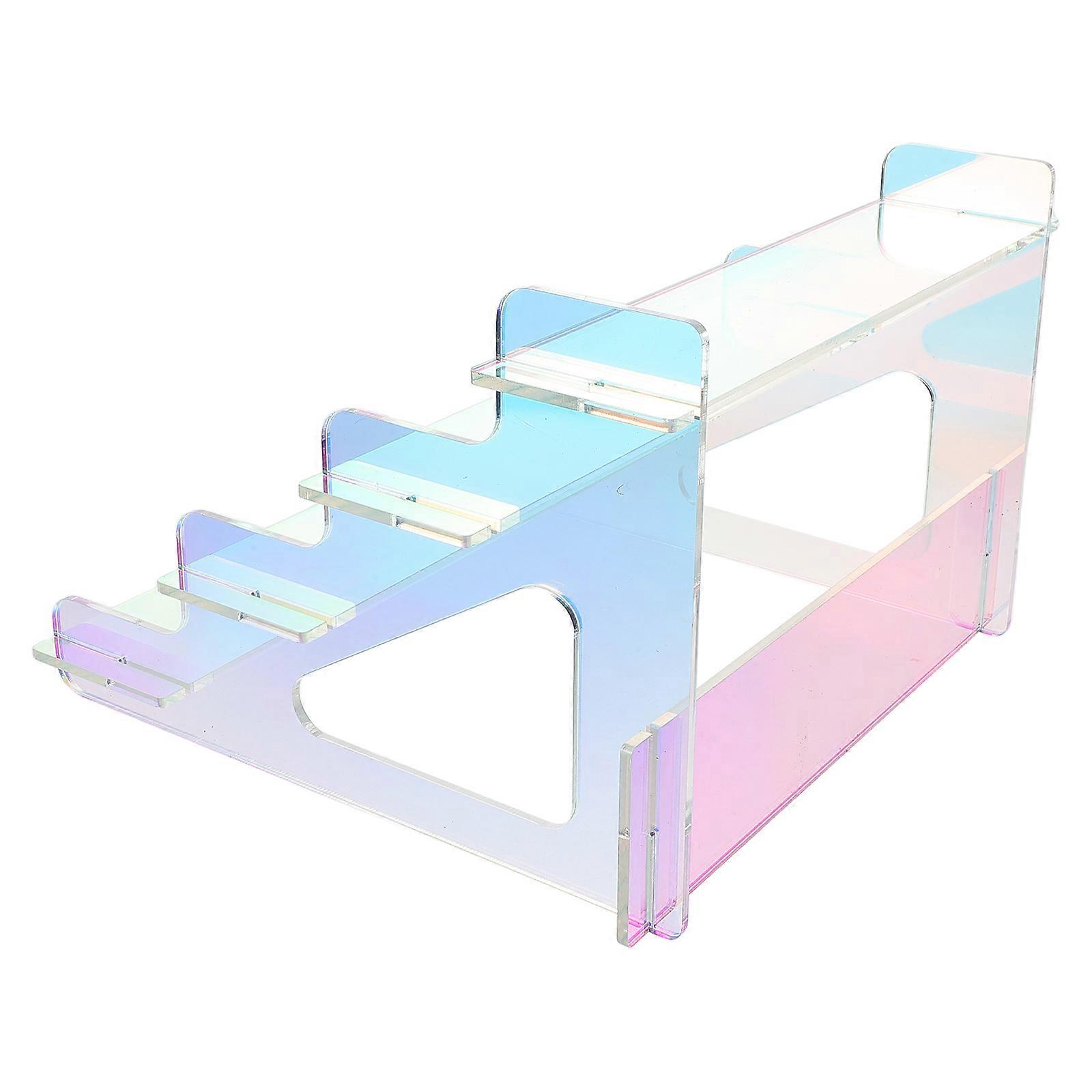 Perfume Display Rack Acrylic 4-Tier Stand for Storage Organizer