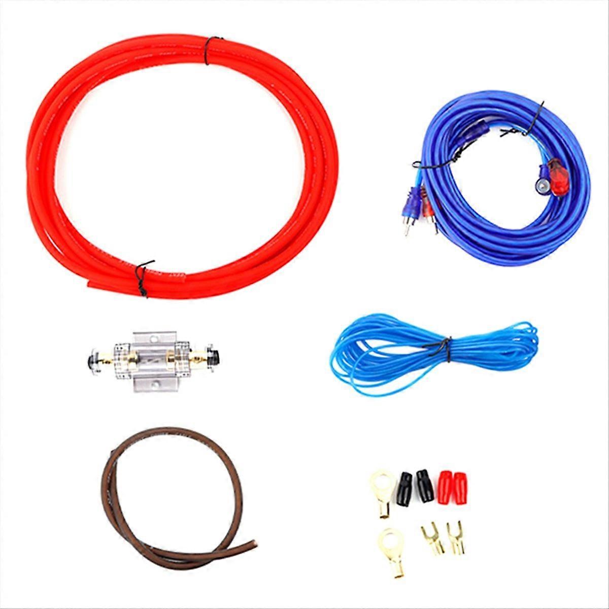 8GA Power Cable Subwoofer Speaker Car Audio Wire
