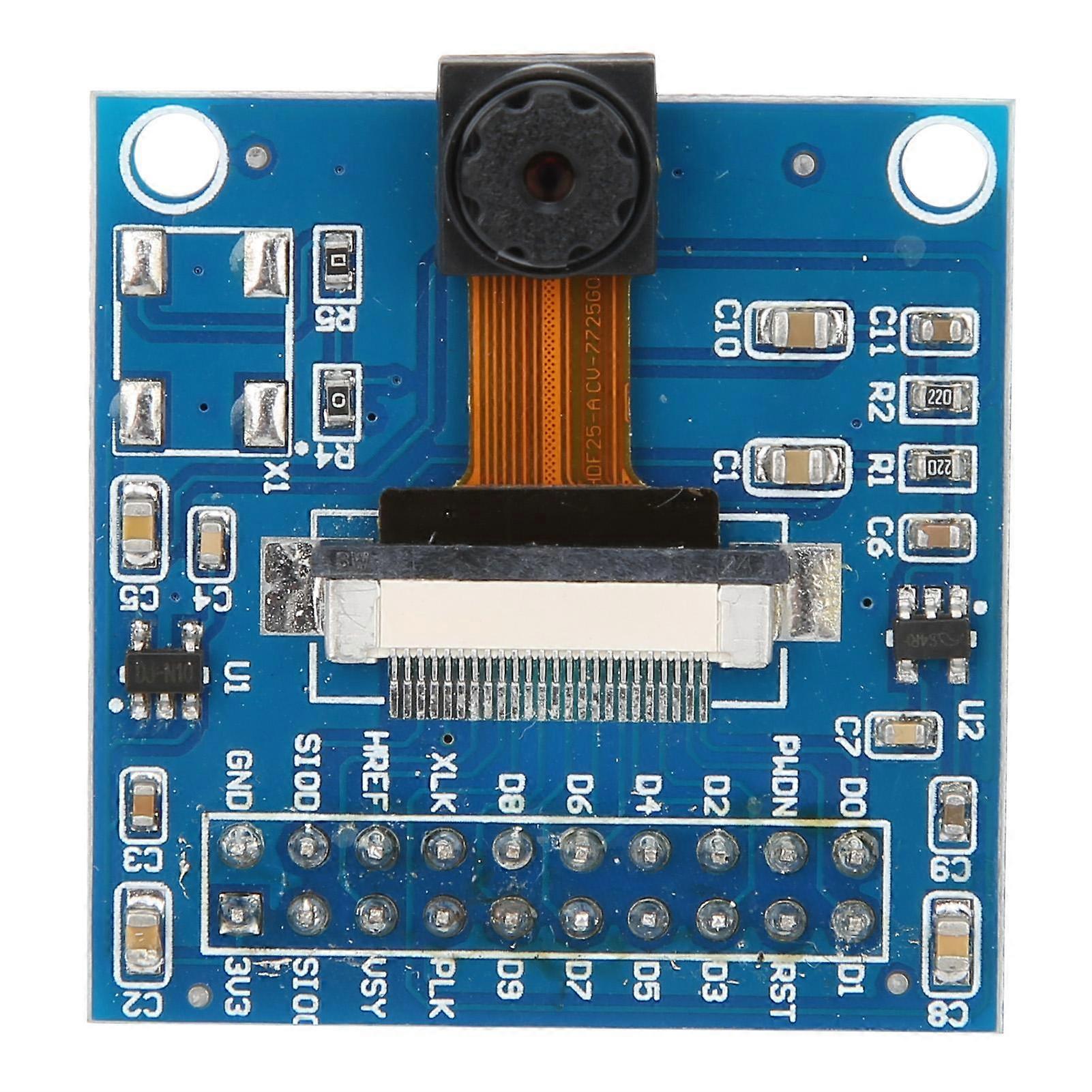 Camera Module, OV7725 Camera Module Development Board STM32 SCM Practical for Raspberry Pi