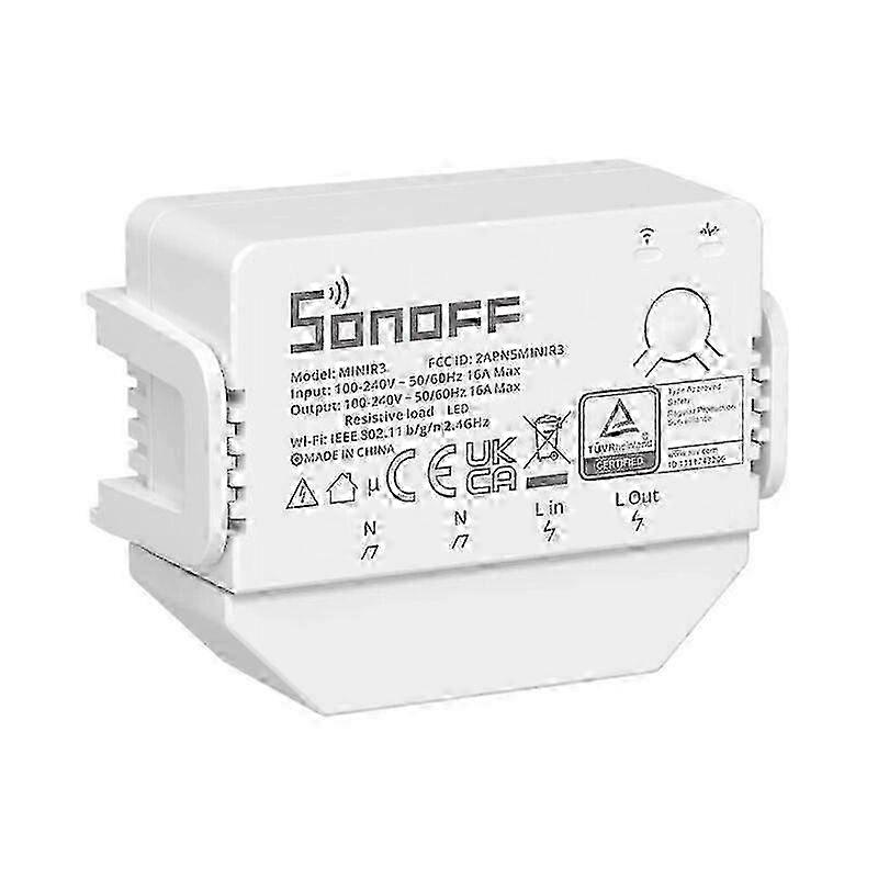 SONOFF DUAL R3 WiFi Bluetooth Smart Switch 16A S-MATE Switch Remote Control