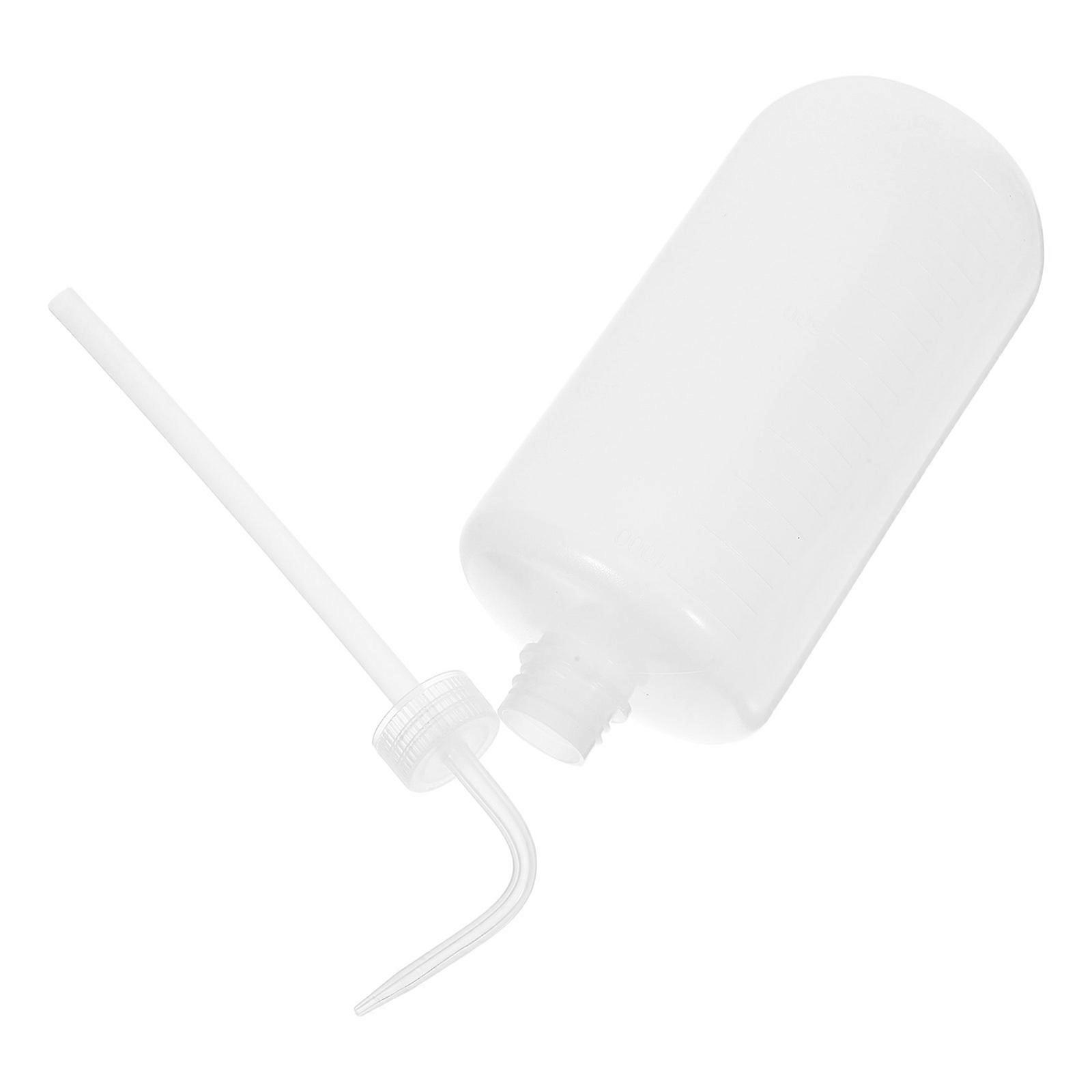 Transparent Plastic Wash Bottle for Succulent Watering 1000Ml