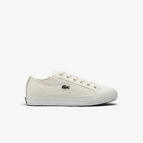 Lacoste Mens Backcourt Canvas Low Trainers