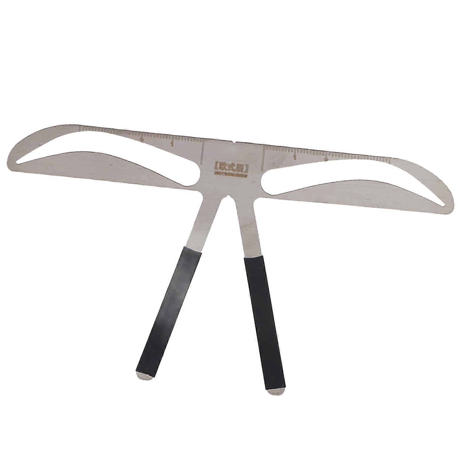 Golden Ratio Eyebrow Mapping Tool Stainless Steel Ruler for Microblading and Precise Brow Shaping