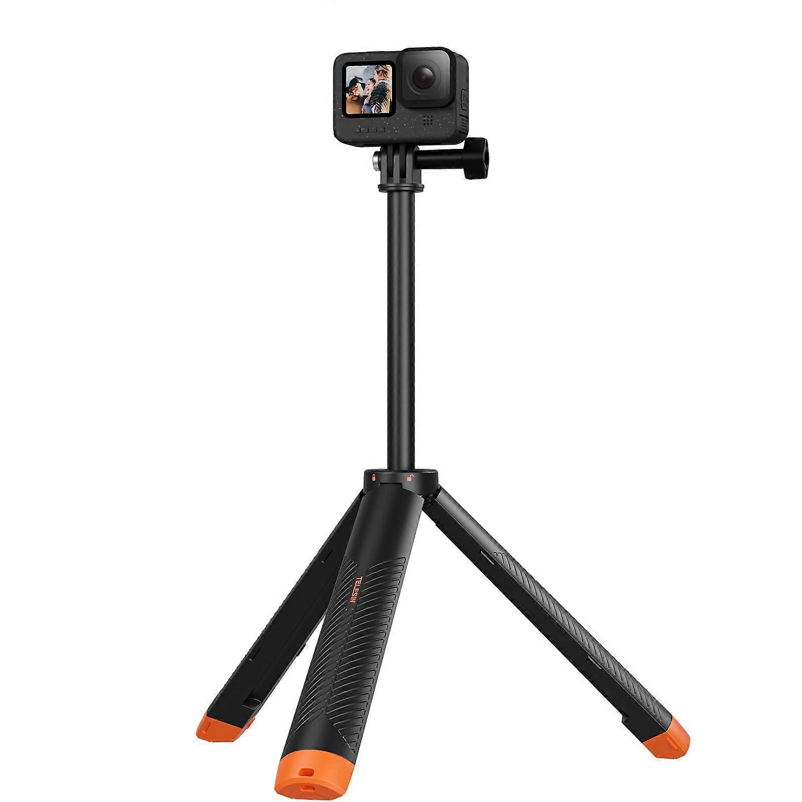 Floating Selfie Stick Waterproof 4 in 1 Extendable Tripod Hand Grip for GoPro Action Cameras