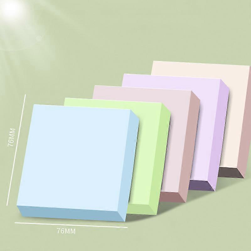 Post T Notes Morandi Color Can Be Pasted By Hand-teared Color Message Notes Sticky Notes Work and Study N Times