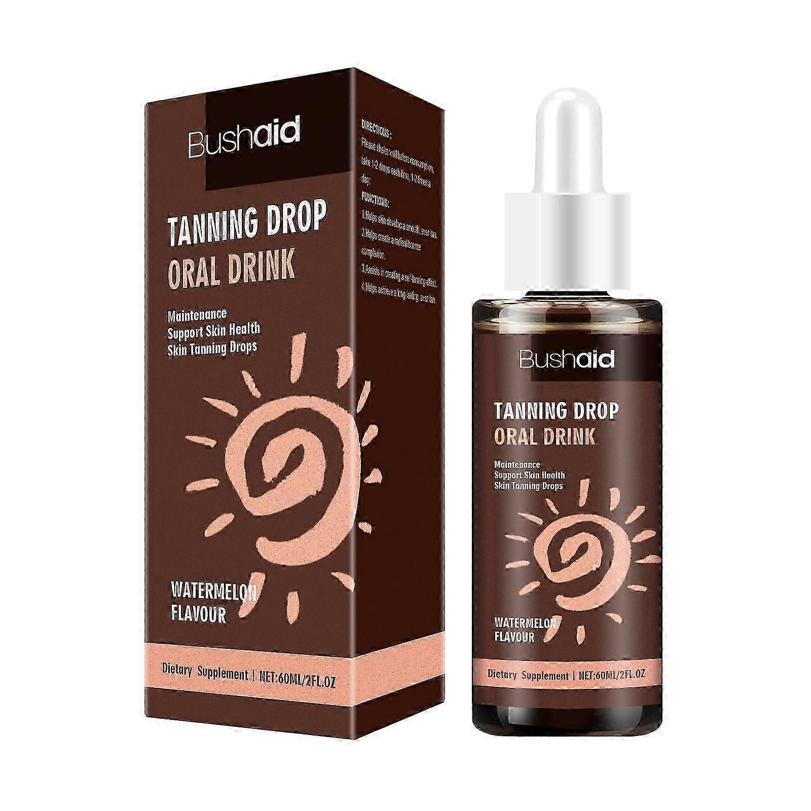 Sun-Free Tanning Drops - Brighten, Moisturize & Boost Skin Elasticity (60ml)