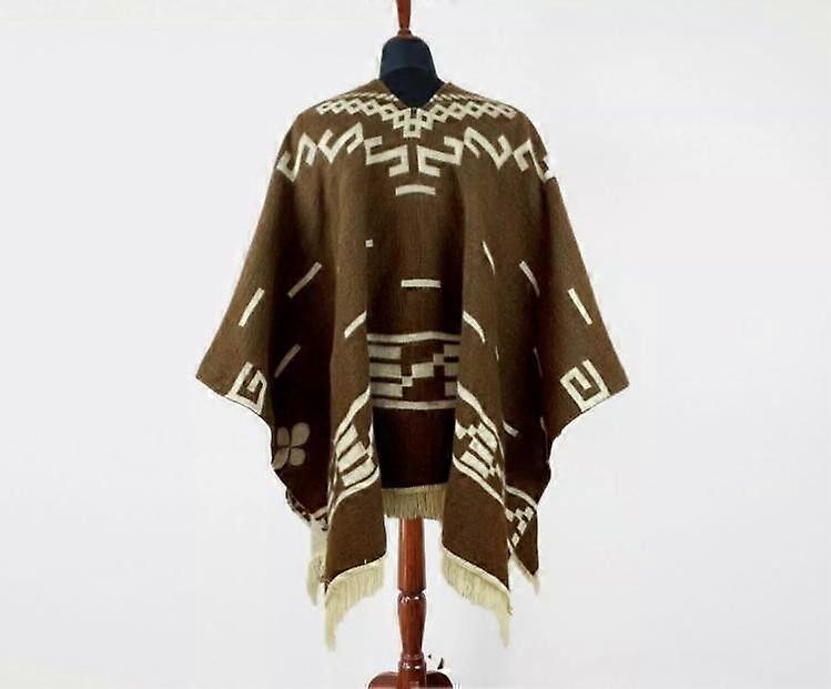 Clint Eastwood Western Cowboy Poncho Serape replica handmade of faux-alpaca wool B