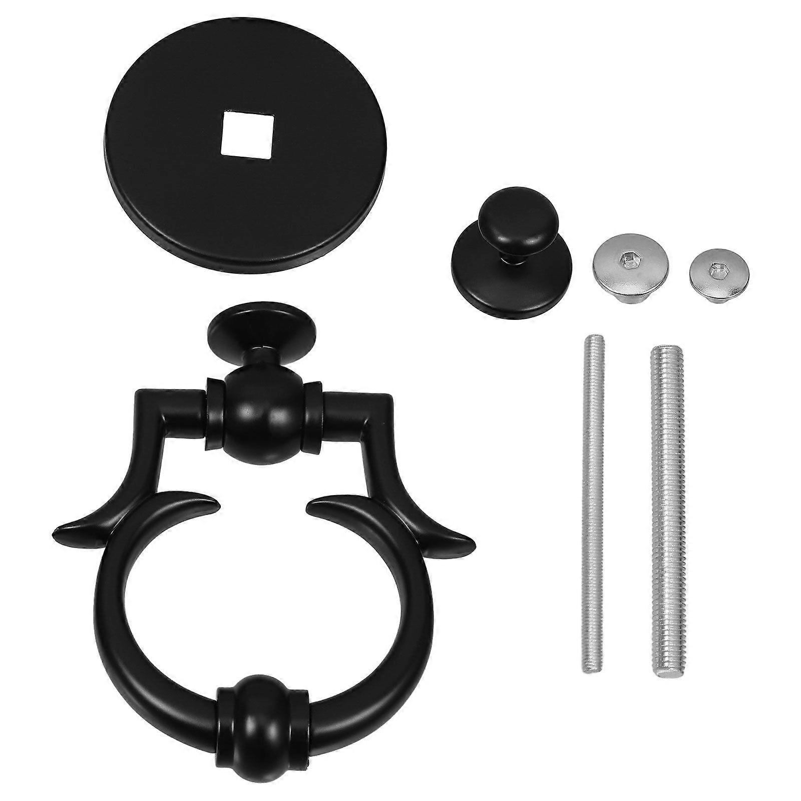 1 Set Gate Knocking Part Door Knocking Handle Security Door Knocker Doors Knocker Replacement Kit Door Security Knocker Door Knocker Part
