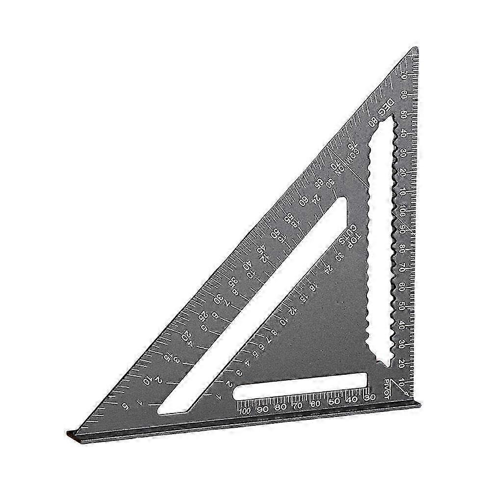 Aluminum Alloy Woodworking Square High Precision 45 90 Degree Angle Ruler For Carpentry And Diy Projects