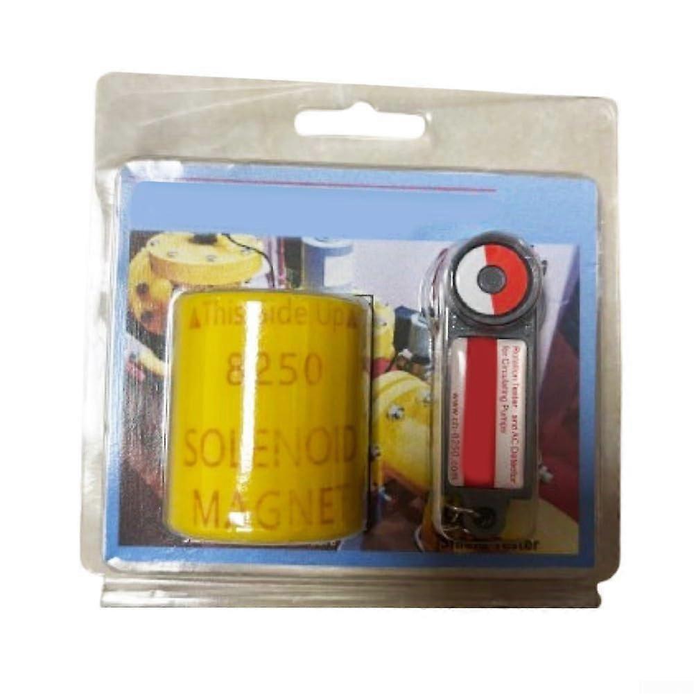 Heating System Pump Tester with Magnetic Field Indicator for Circulation Pump Rotation and Solenoid Valve Testing