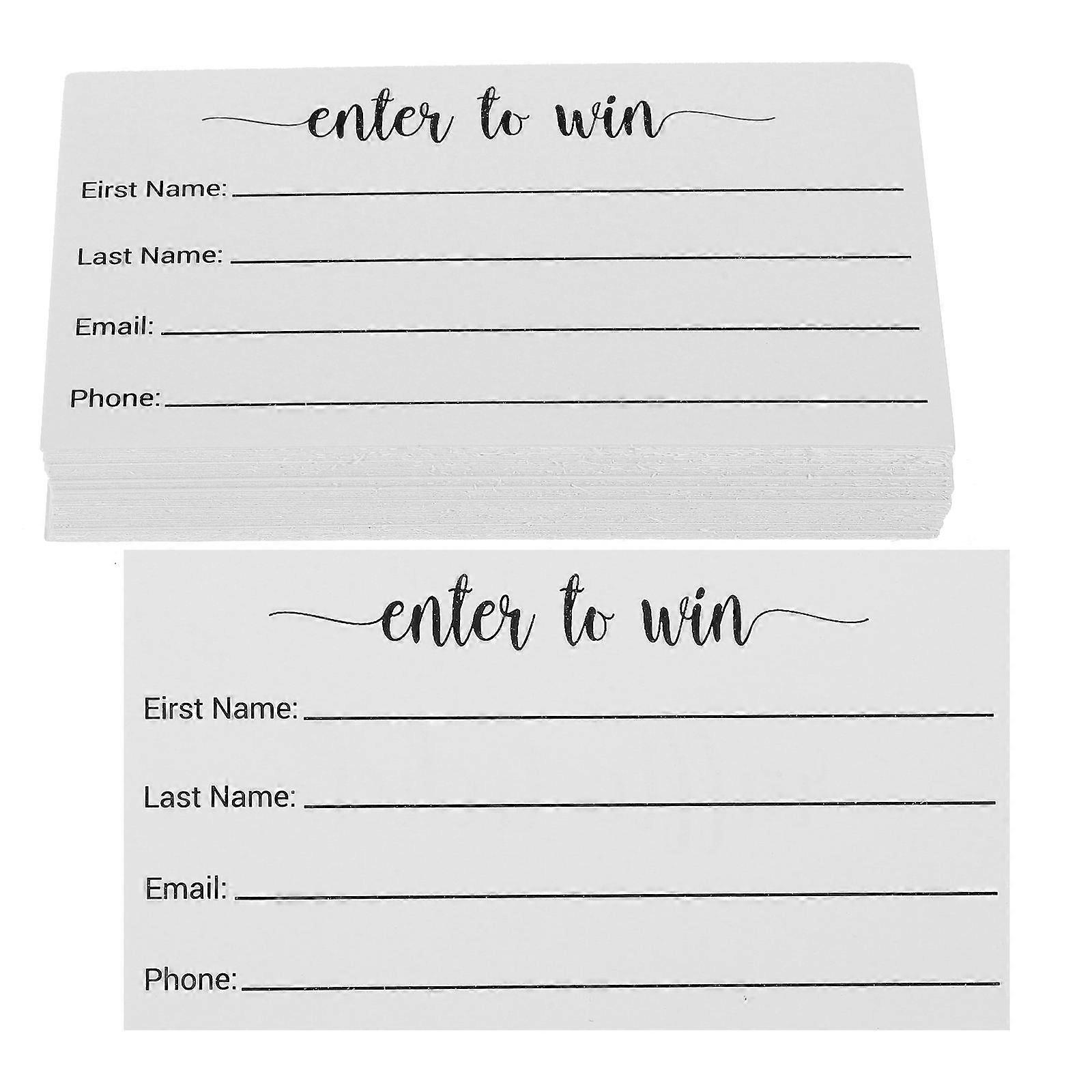 Blank Ballots Cards Multi-Use Voting Cards for Events 300Pcs