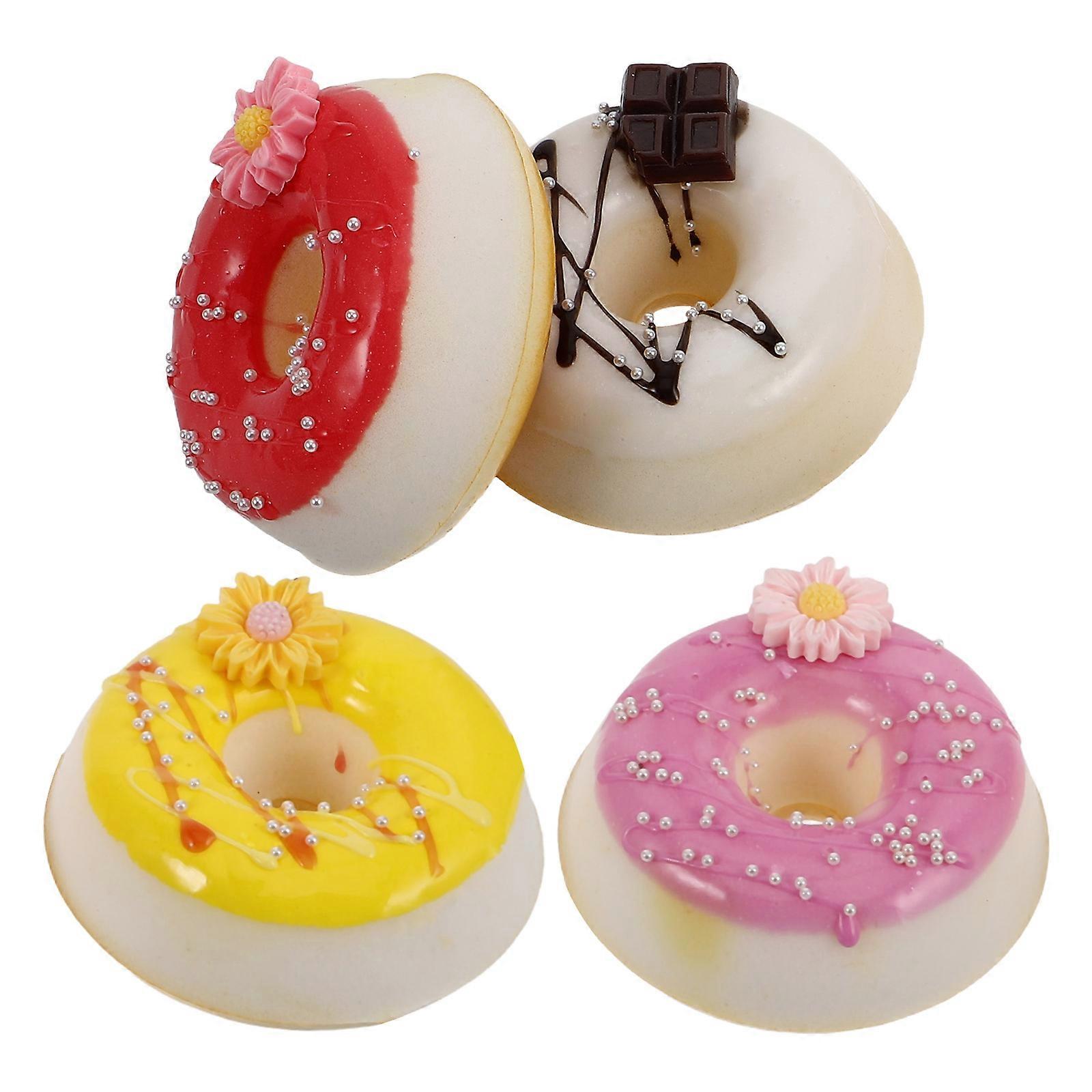 Artificial Donuts Mini Donuts for Pretend Play Donut Shop 8Pcs