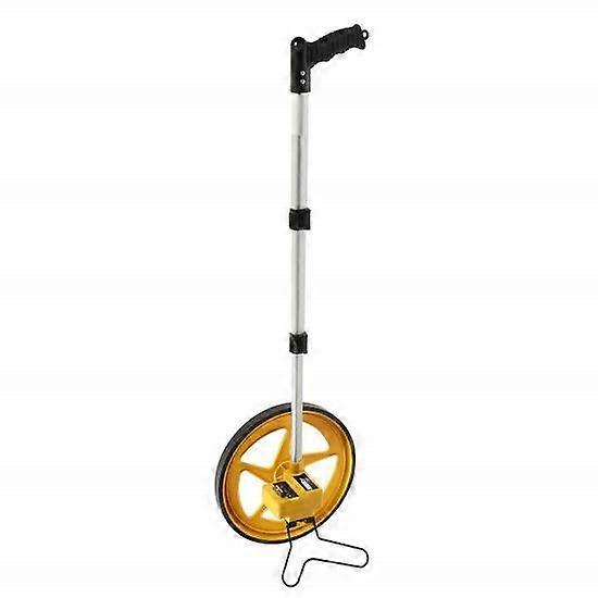 Level Tool Struct-Cast Measuring Wheel, Diameter 31.75cm, Yellow, Silver, 1 Wheel