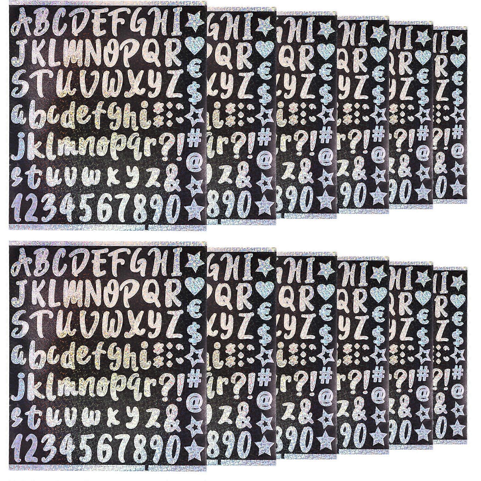 Mailbox Identification Numbers For Outside Reflective Design Simple Style 24 Sheets Peel And Stick