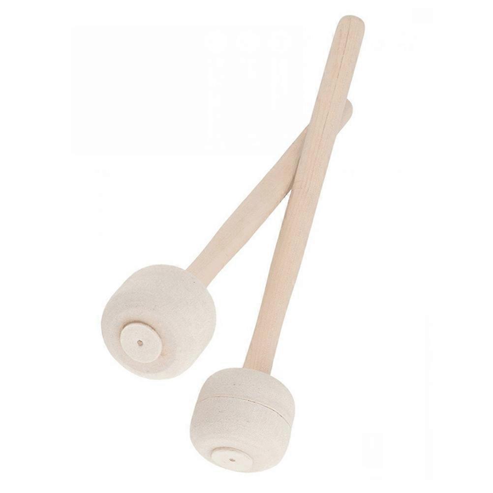 Drum Mallet Wooden Drumstick for Percussion 6Pcs Multi