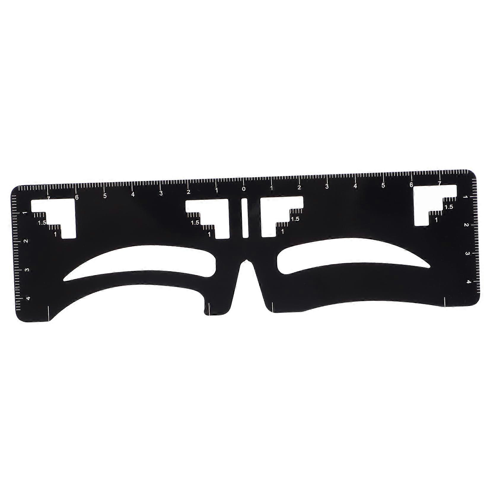 Reusable Eyebrow Stencil and Shaping Tool for Precise Symmetrical Brow Mapping Beginners Professionals