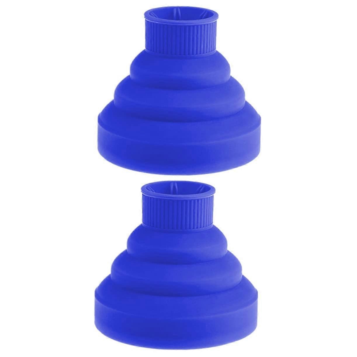 Hair Dryer Diffuser Attachment Set, Foldable Silicone for Curly Hair, Universal Styling Tool