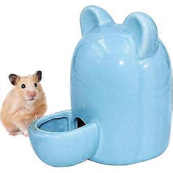 Keramische waterdispenser voor kleine dieren, automatische waterdispenser voor cavia, keramische stille drinker, voor hamster, chinchilla, cavia, egel,