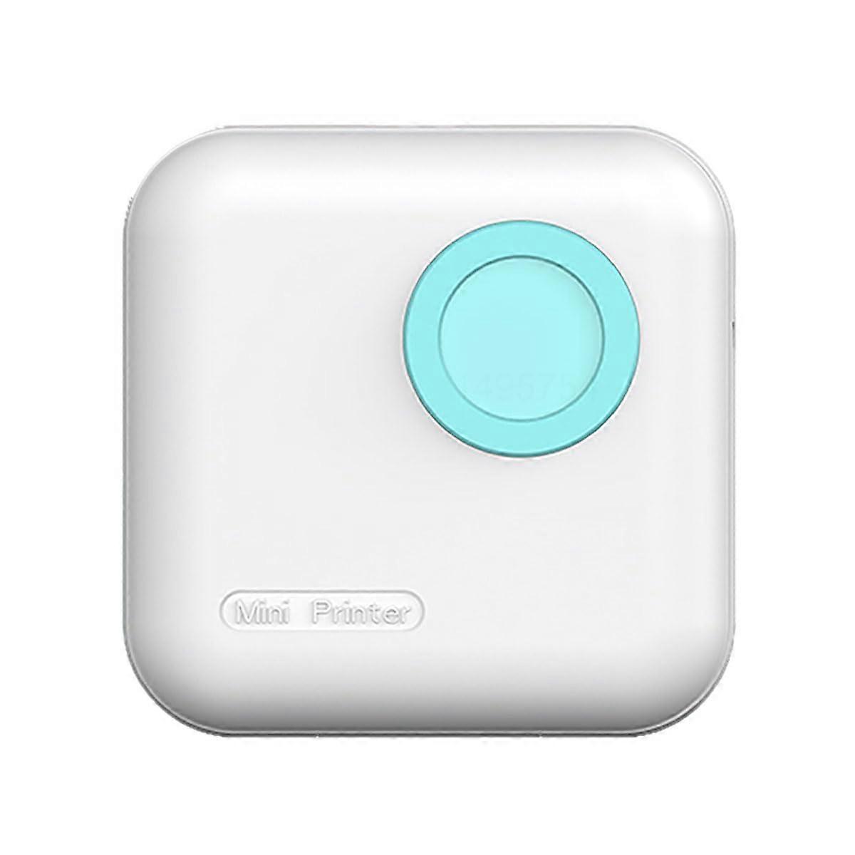 Mini Bluetooth Thermal Printer with Inkless Printing Smart App Control for Students Notes Photos